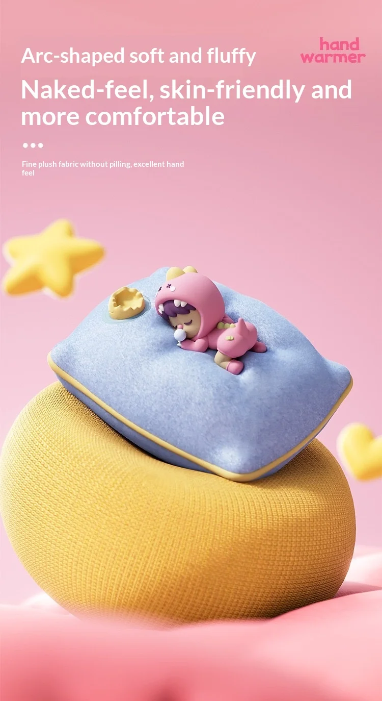 Hand Warmer, Portable, Plush Fabric, 993 - detail 30