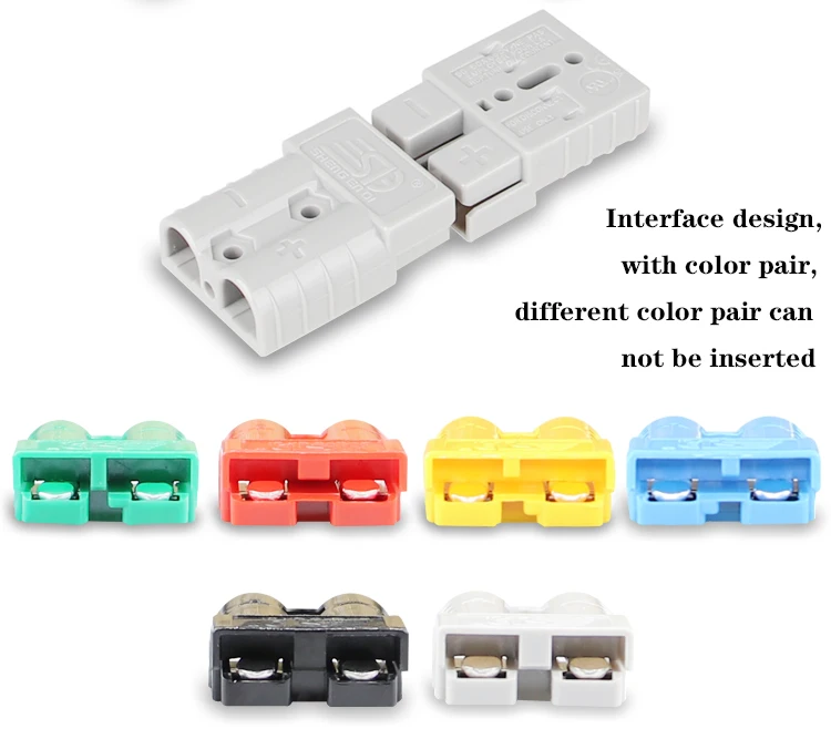 50a 600v Battery Connector /industrial Battery Connector /quick
