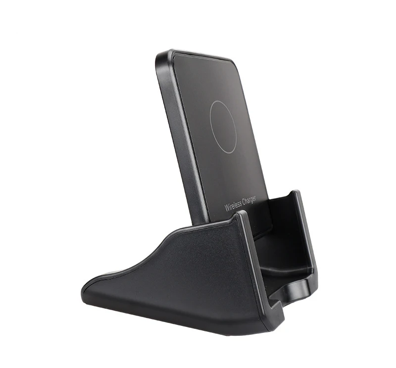 universal wireless charger stand for iphone samsung galaxy usb type-c Qi 10w fast charging desk wireless charger pad