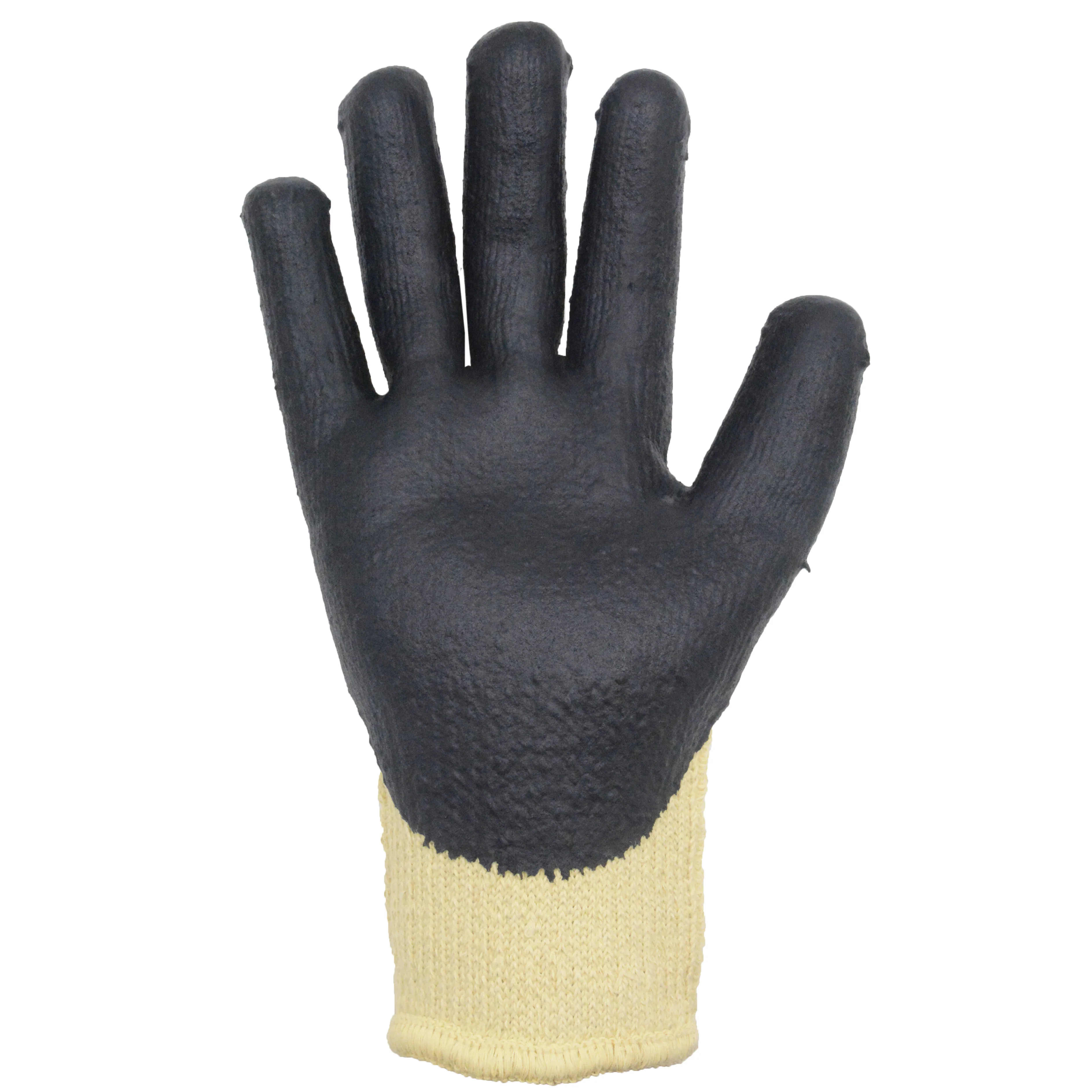 Pri Nitirle Smooth Black Aramid Liner,Black Neoprene Dipping Palm ...