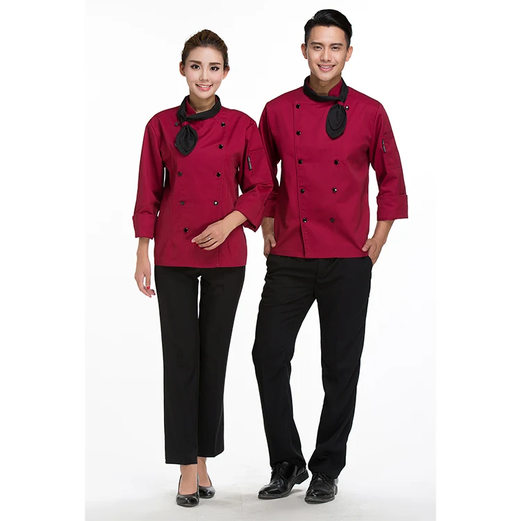 chaqueta de cocinero manga larga mujer chaqueta de cocinero manga larga mujer