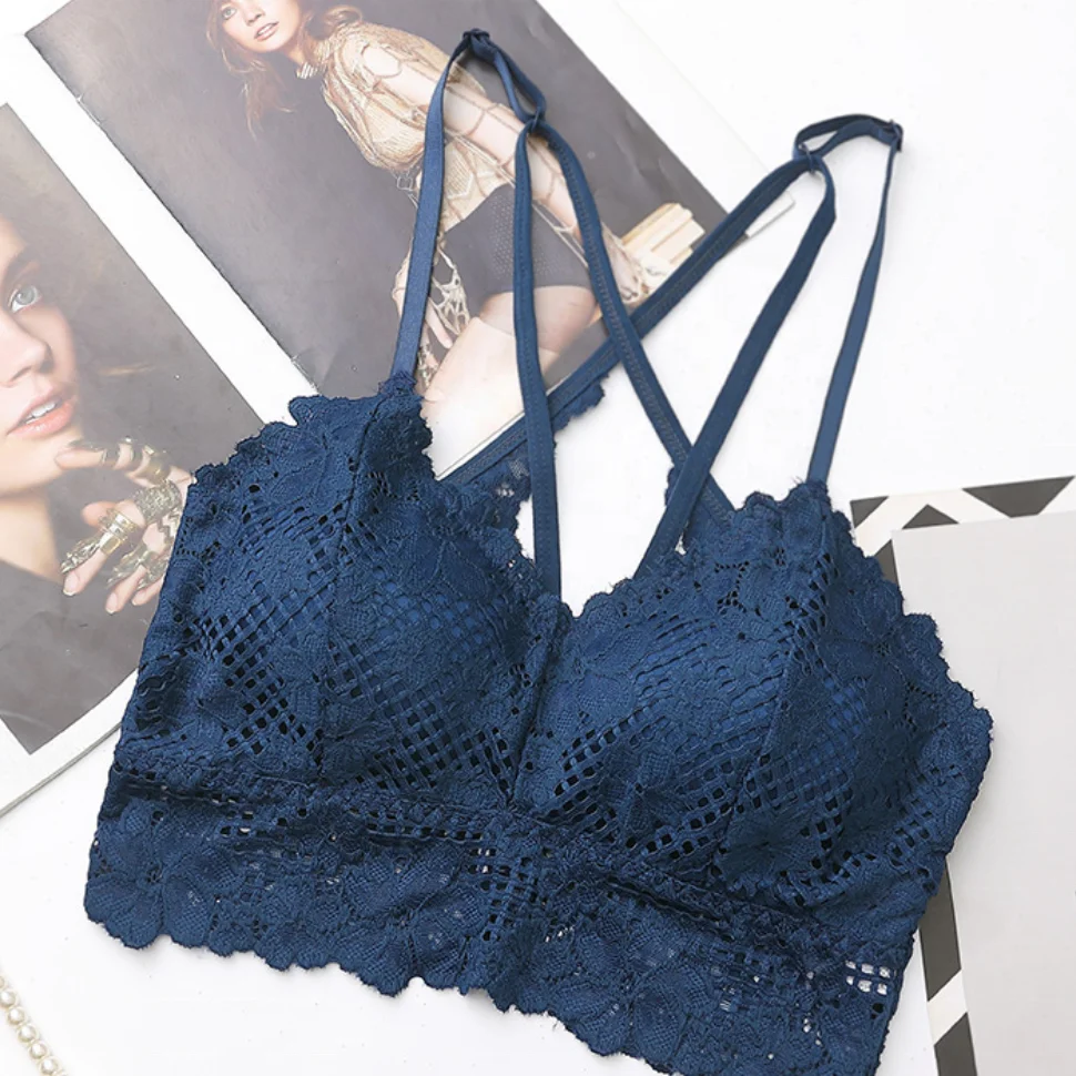 Wholesales Polyamide Spandex Romantic Sexy Young Ladies Lace Bralette ...