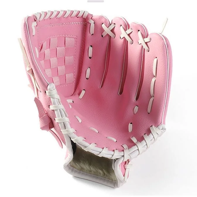 Pu Leather Baseball Gloves For Kids And Adults Baseball Game Buy