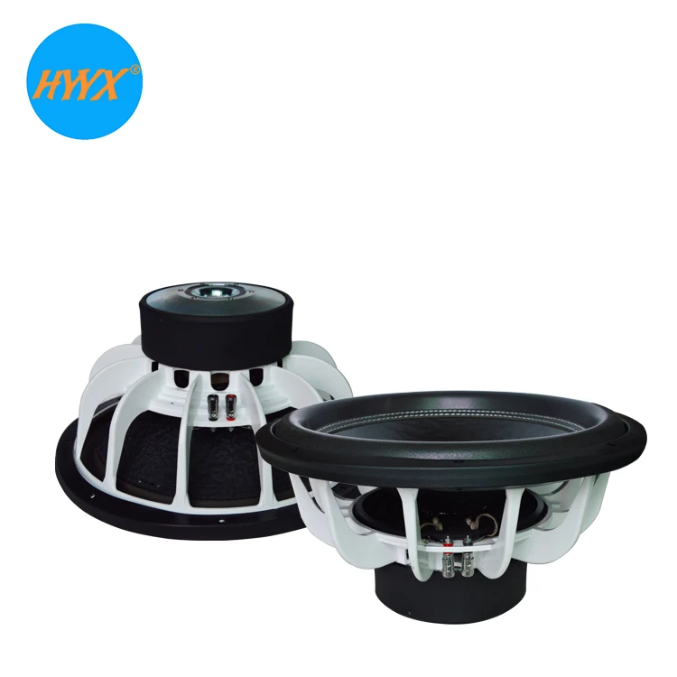 15-Inch Car Audio Subwoofer 1575-064 With Paper Cone Aluminium Frame DC 12V 3-Inch Voice Coil 15-Inch Subwoofer Car Audio details