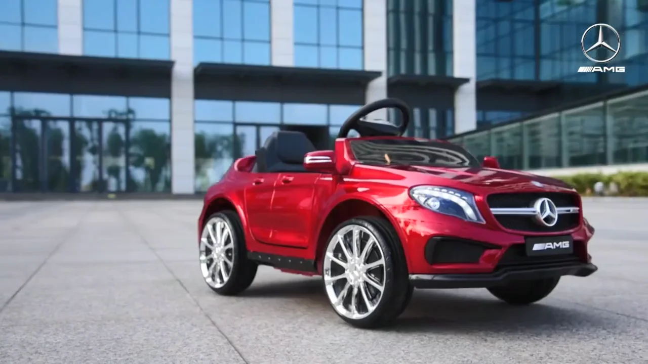 Licensed Ride On Car 4 Wheels Kids Electric 12v Power Children Toys Car Plastic Children