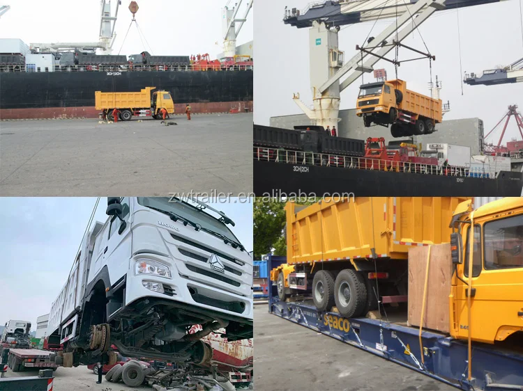 tipper truck shipping