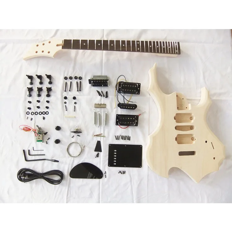 Wholesale Unfinished St Electric Guitar Assembly Diy St Guitar Kit For Electric Guitar Building