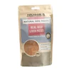 Eco Friendly Stand Up Pouch Food Packaging Kraft Paper Doypack Pouch Ziplock Bags 16oz Kraft Paper Bags For Nuts With Window
