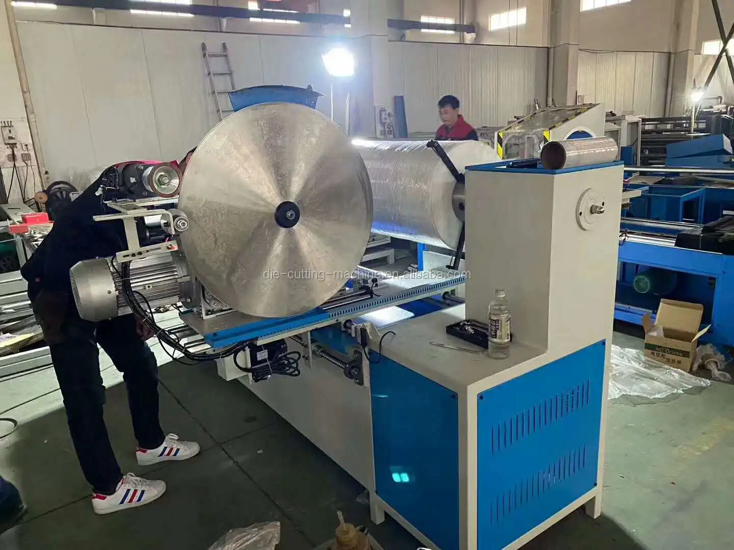 fabric slitting machine 2