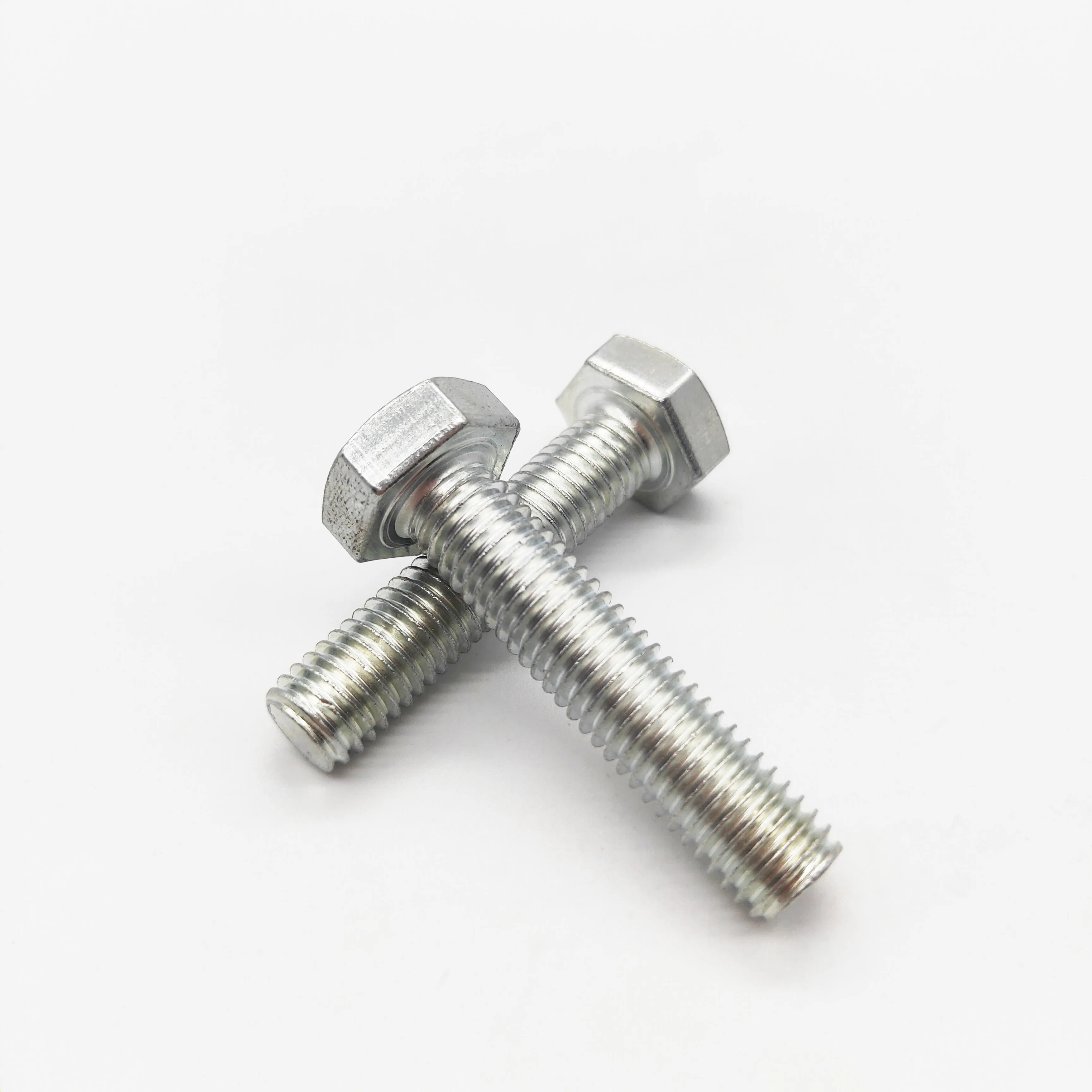 
Carbon steel M5-M24 Grade4.8-6.8 Matric hex head bolts 