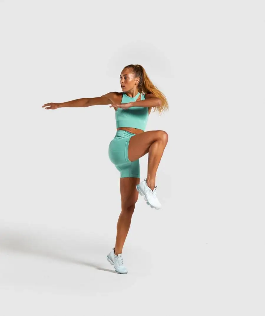 new shark yoga short sleeve set the same gym sports fitness suit