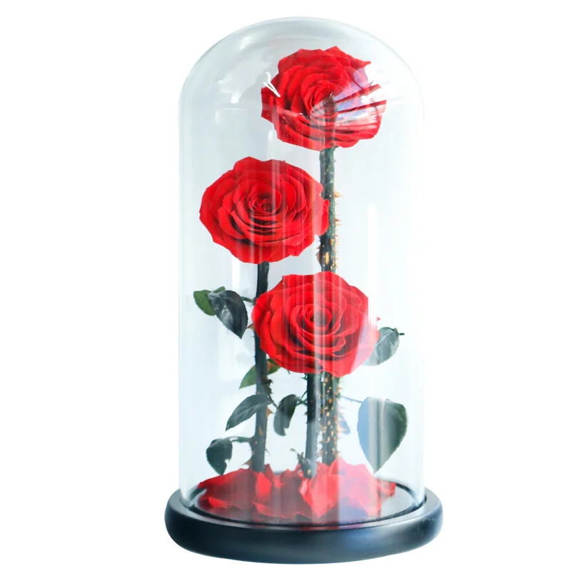 Factory Directly Supply 2023 Hot Selling Eternal Rose Preserved Flower