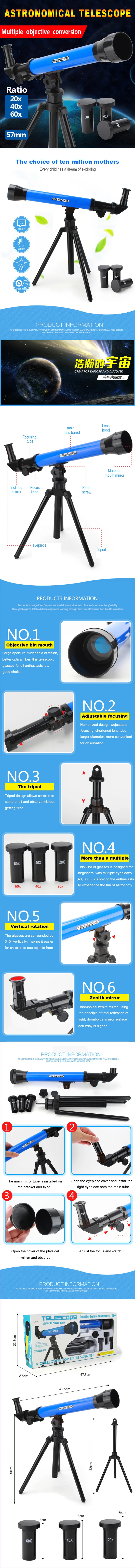 telescope binoculars astronomical telescope educational toy