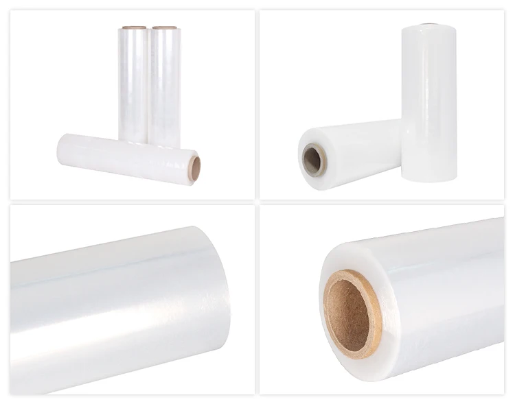 Factory Price Transparent PE Color Stretch Film Soft and Moisture-Proof for Industrial Use Casting Process details