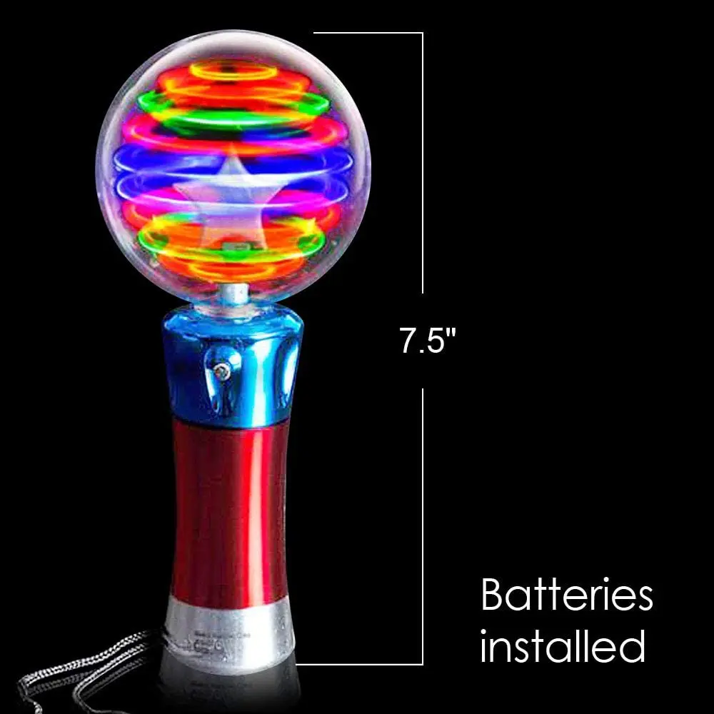 Creativity Light Up Magic Ball Toy Wand For Kids Flashing Led Wand