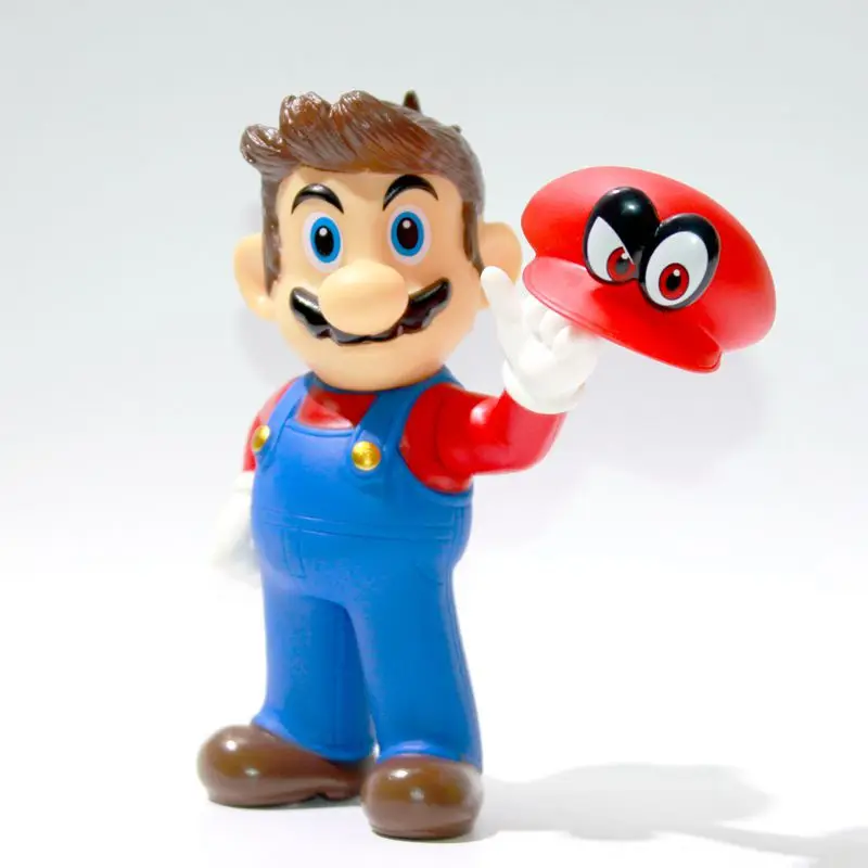 2020 New Mario Odyssey Game Pvc Figure,Hat Removable Mario Bros Doll ...