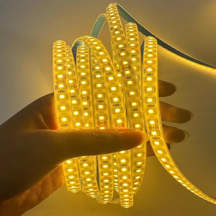 Integrated Extruded Ip68 Waterproof Led Strip Light 24v Smd2835 120led/m Outdoor Lighting Led