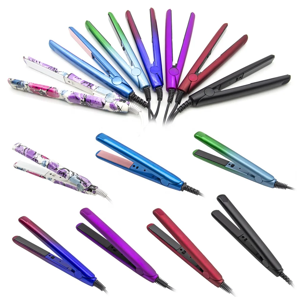 0.5 inch Mini Hair Straightener Ceramic Ion Mini Hair Flat Iron for Travel