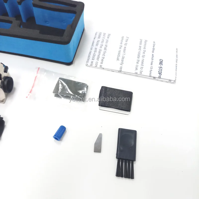 Onestop All In 1 Pool Cue Tip Sharpener Billiards Multifunctional Repairing Tip Tool/ All In 1