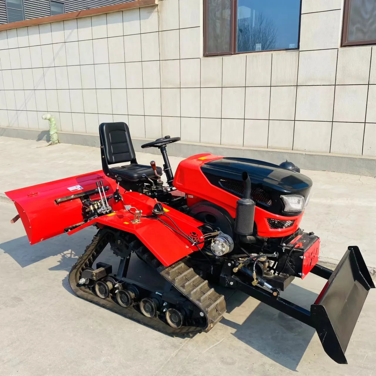 Rotary Hoe Tiller Cultivator Farm Machinery New Multifunctional Mini ...