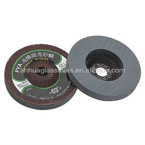 PVA abrasives wheel for glass