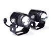 High quality perfect spotlight small mini driving headlight white yellow motorcycle led fog lights H4 H6 BA20D head lamp