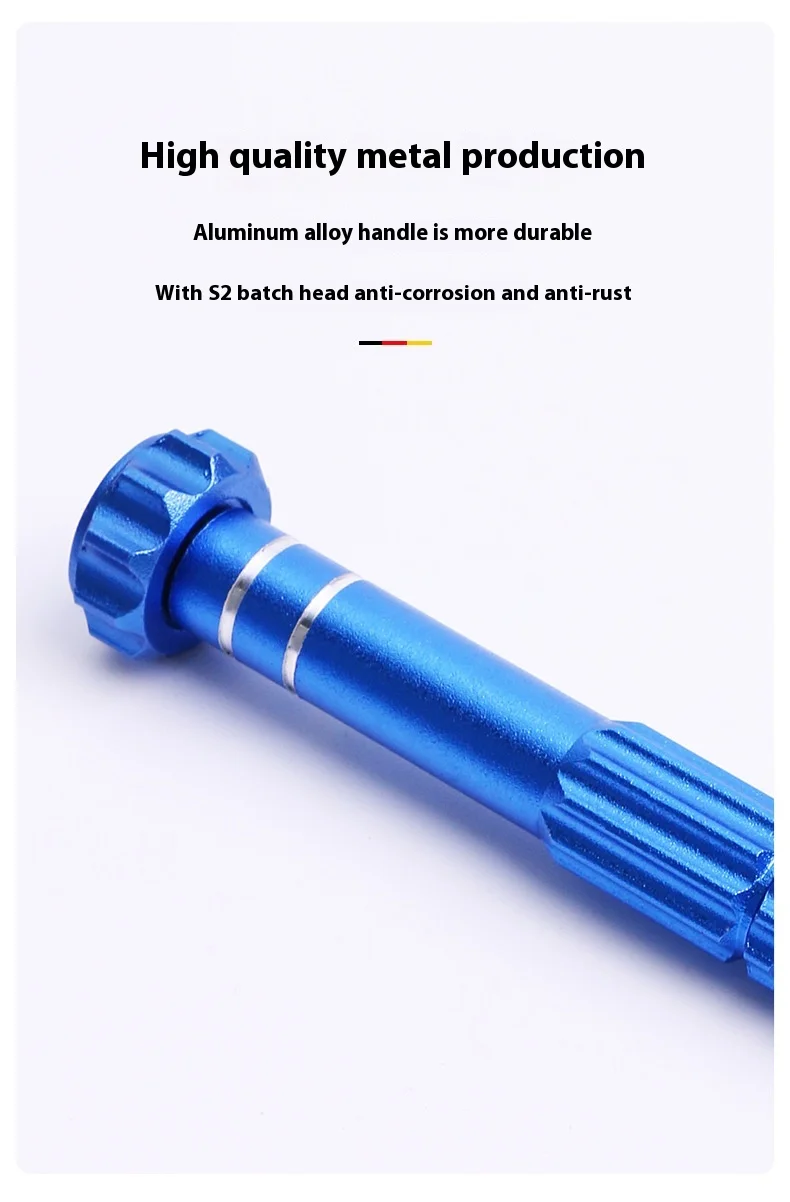 5-in-1 Industrial Grade Magnetic Multi-Function Screwdriver with Multipurpose Apple S2 Bit Mobile Phone Repair Factory Wholesale