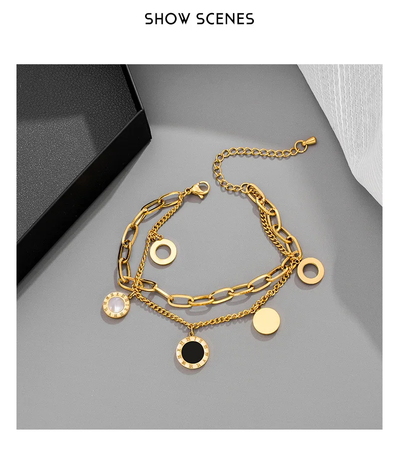Fashion Gold Plated Chain Bracelet 