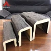Artificial PU Foam Ceiling Wood Beam Engineered Timber for Building Construction