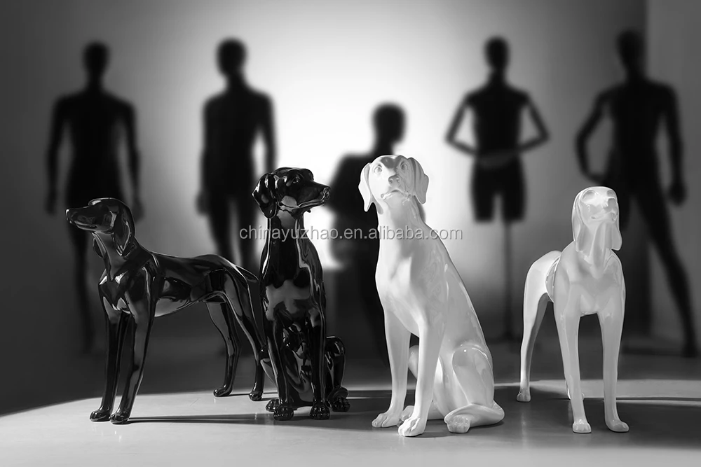 Stand Big Size Dog Mannequin Fiberglass Fashion New Dogs Clothes ...