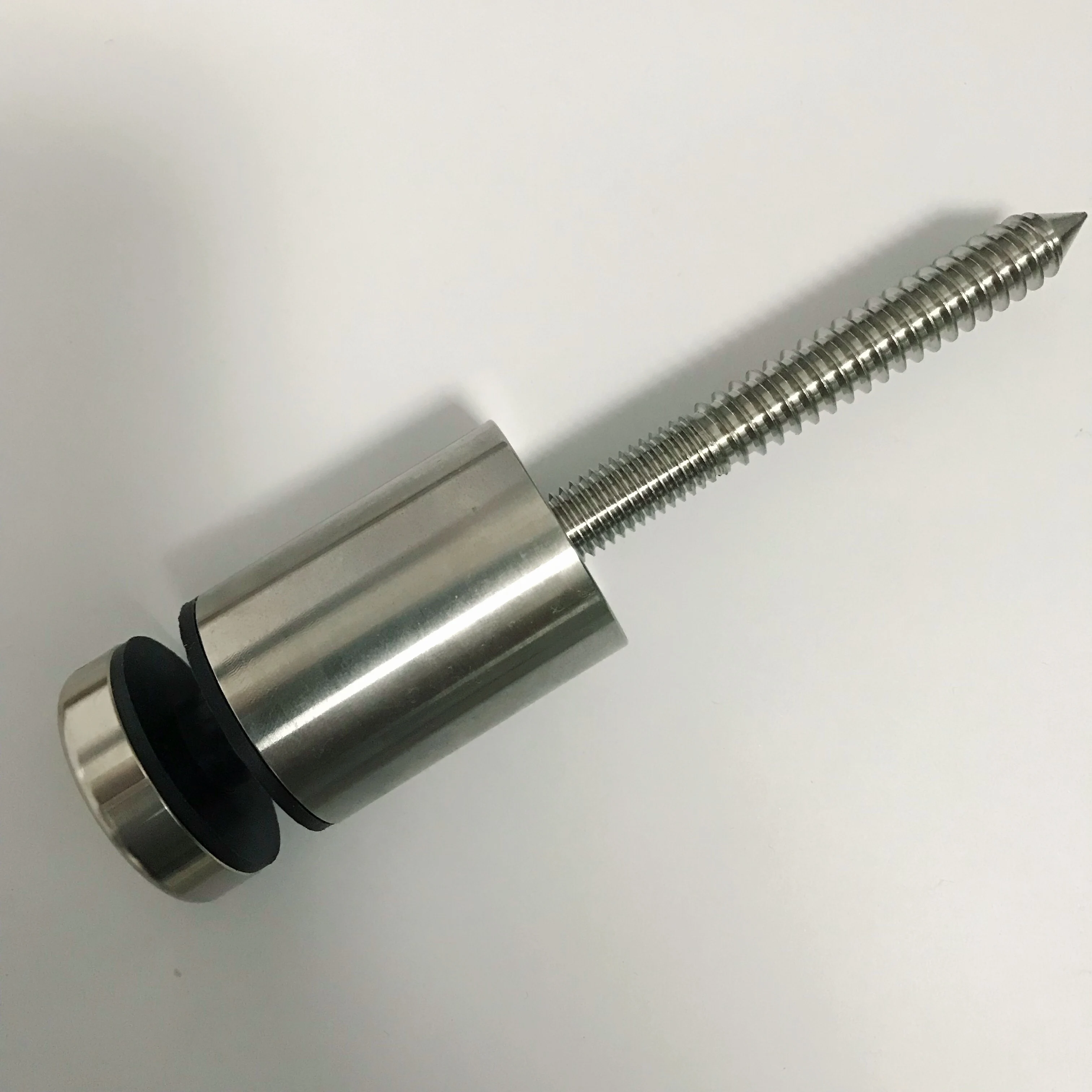 Stainless Steel Anodized Glass Sign Aluminum Standoff Buy Glass