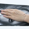Kenturay SR00647 high quality chain connected 925 silver rings for girls party