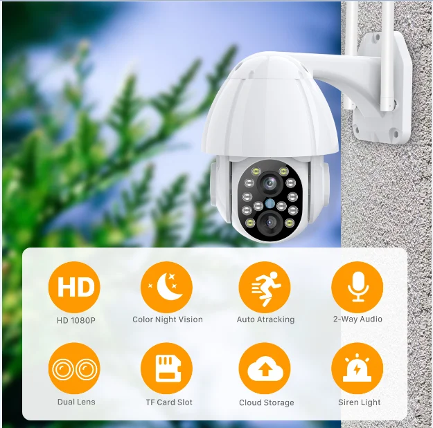 Wireless Wifi Binocular Lens Zoom Hd Monitoring Camera M Ip Camera 2