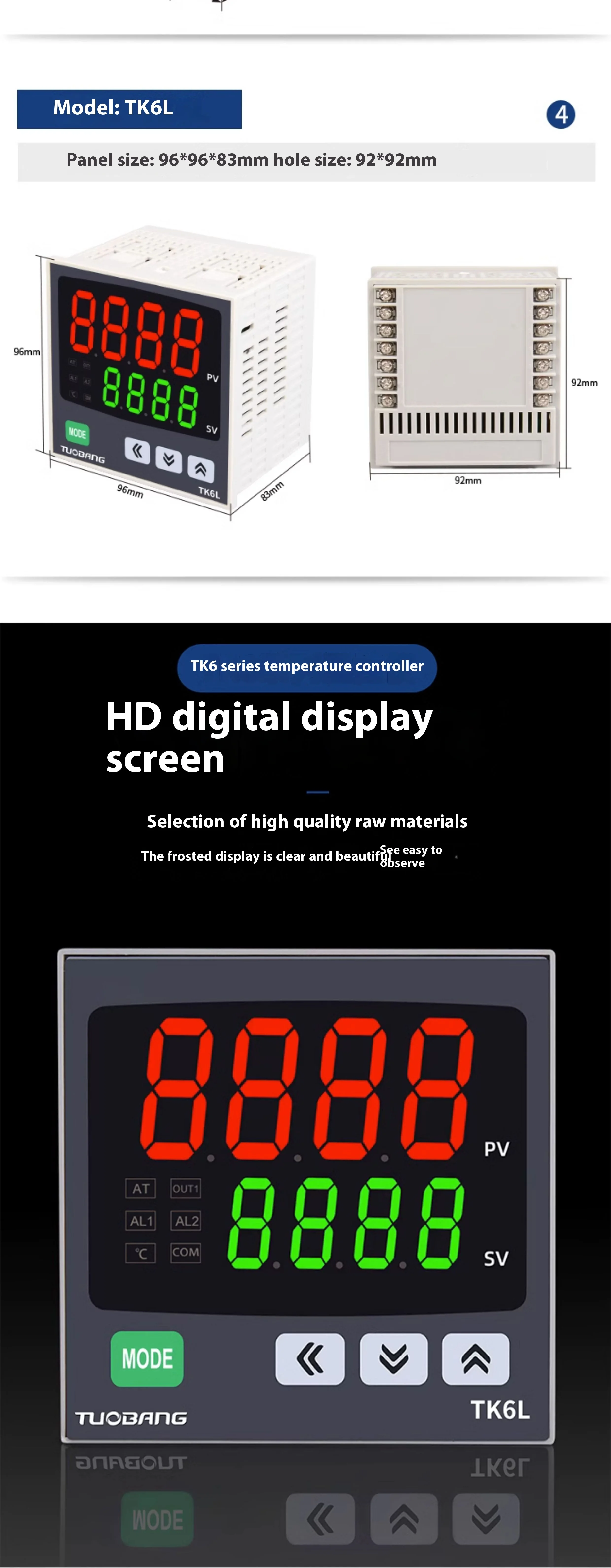 High Precision Digital Display Intelligent Temperature Controller