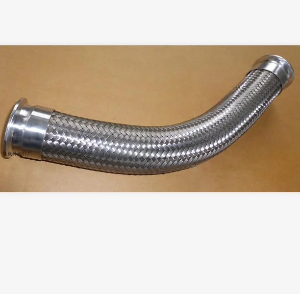 factory supply flange type stainless steel flexible metal hose