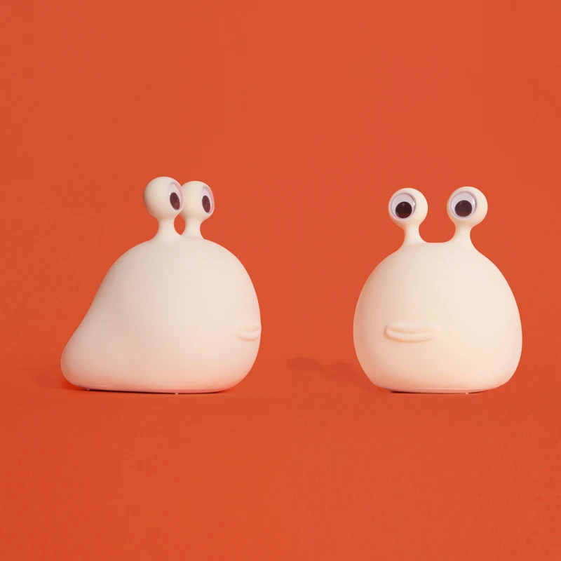 2019 New Released Soft Silicone Slug Night Light