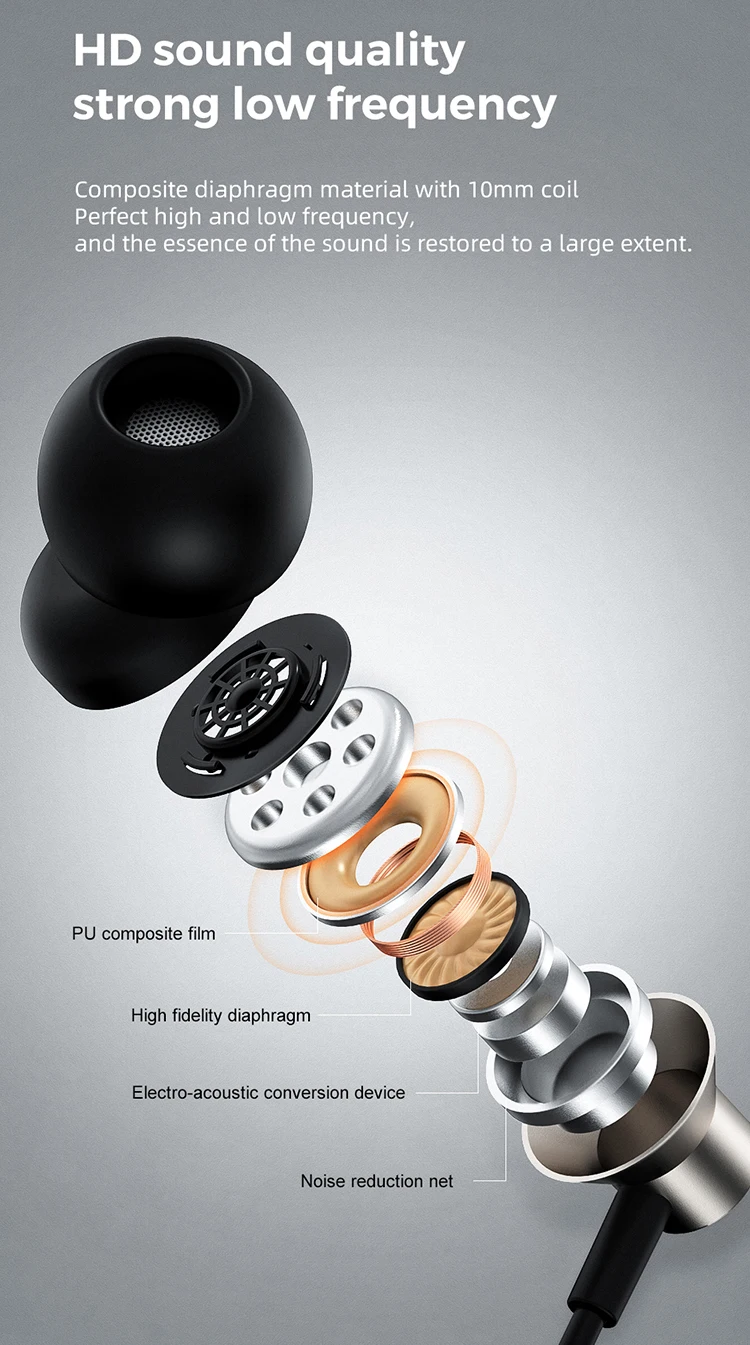 New four nuclei foldable wireless headphone freedom wireless earbuds - ANKUX.COM