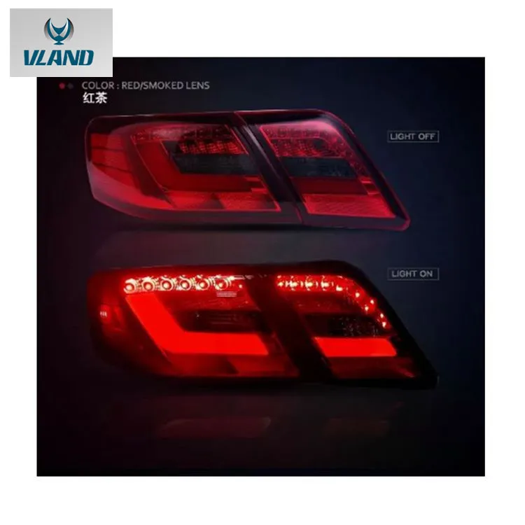 Vland Factory LED Car Taillamp For Camry V40 2006-2011 Led Taillight For Camry US Type Rear Light Play And Plug