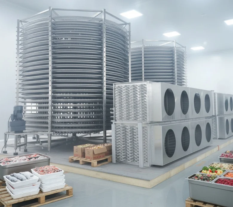 Brand Small Tunnel Freezer, 300kg, 380 V, 15kw - detail 2