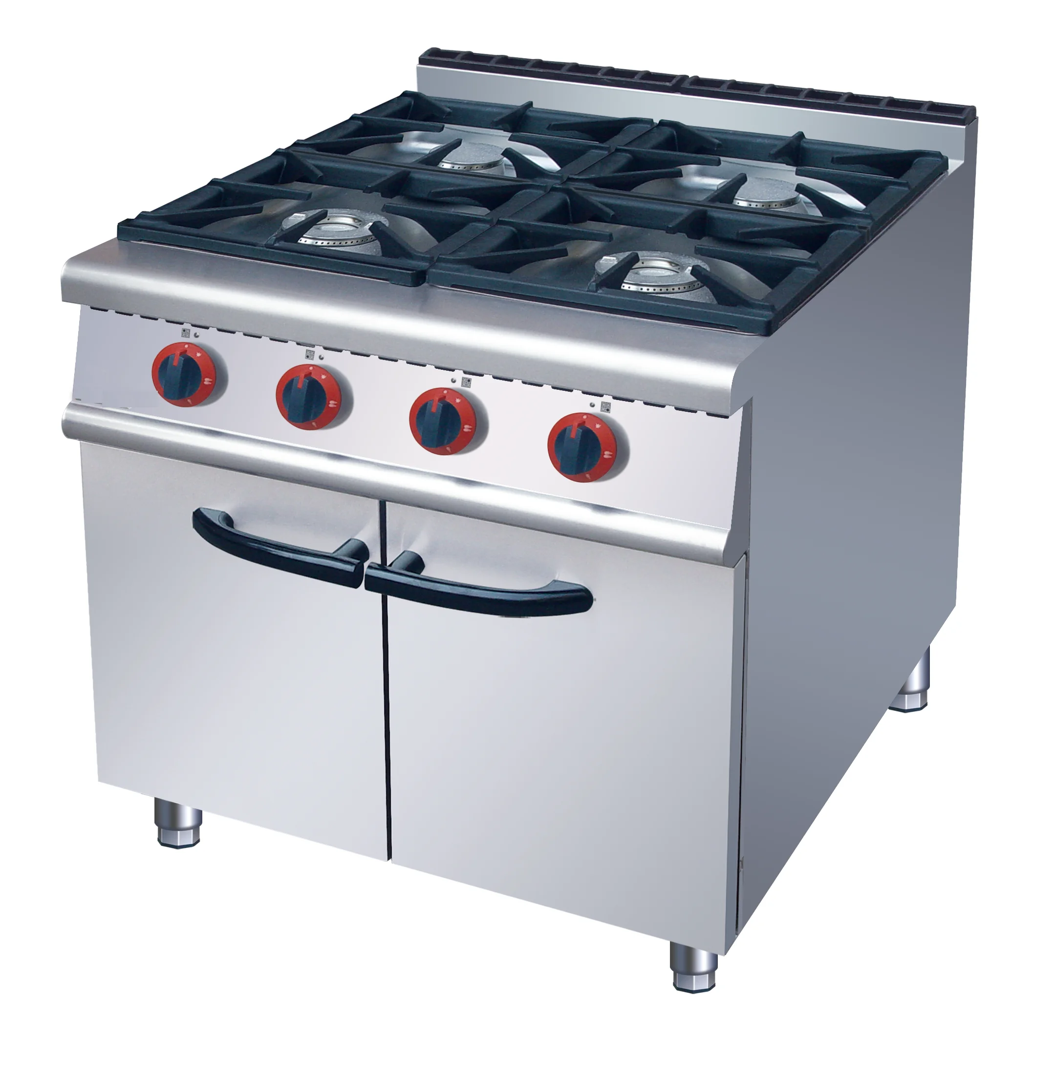 Luxury Commercial Gas Cooker 4burner Gas Range With Commercial Gas Cooking Range