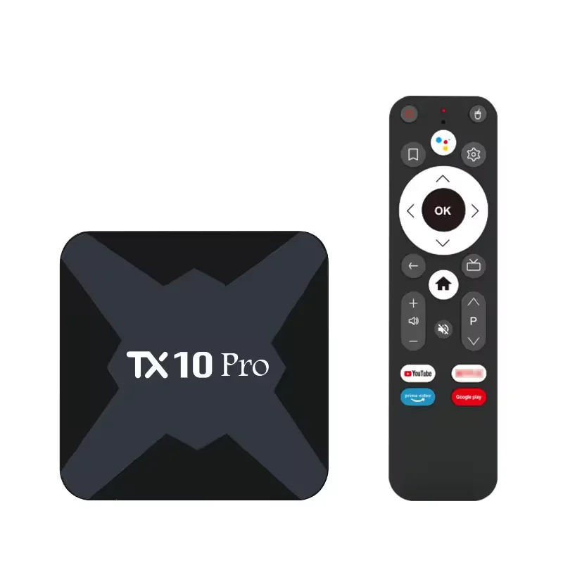 TX10 Pro Smart TV Box - Android 13, 2GB RAM, 16GB Storage