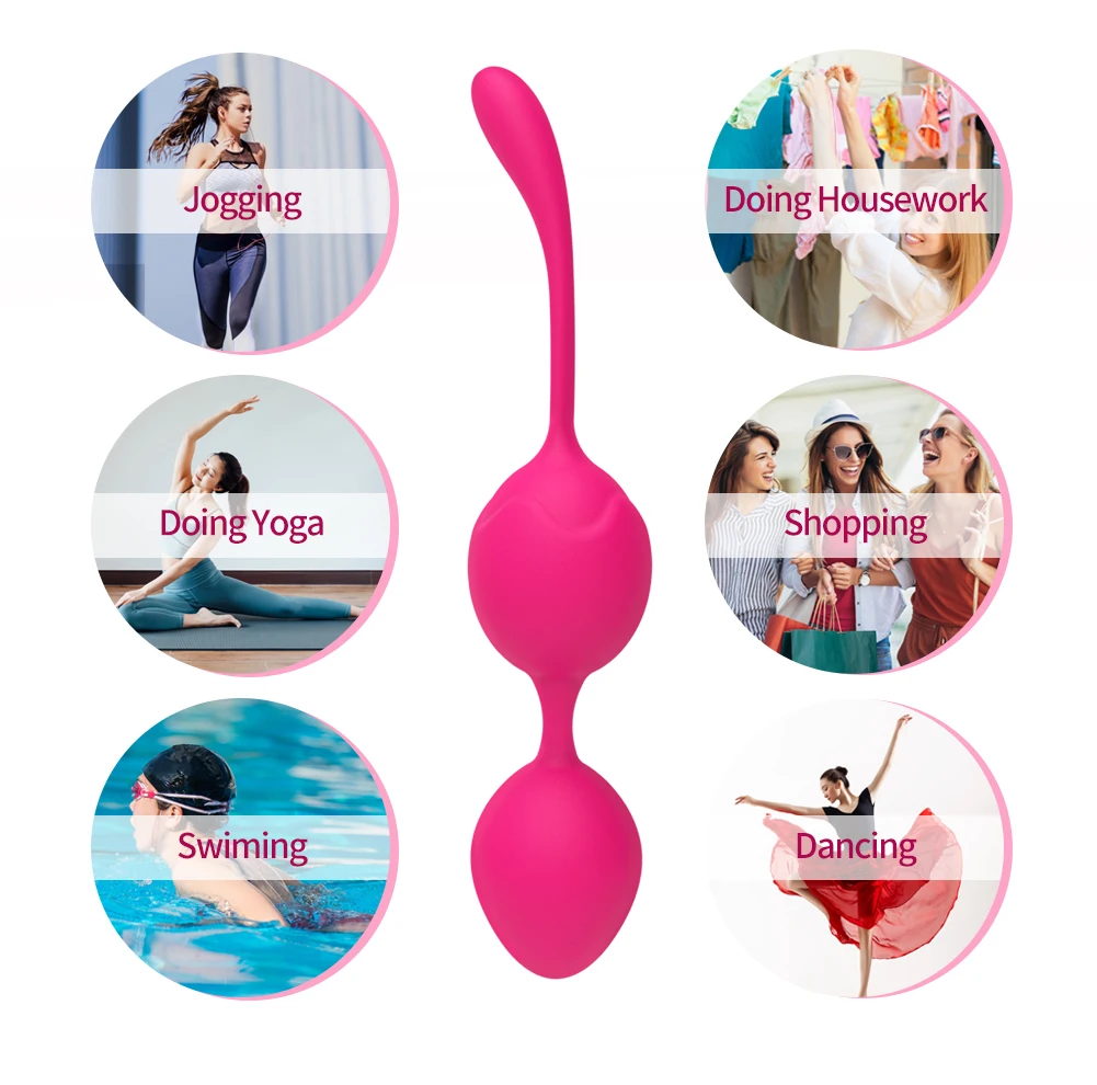 Levett Waterproof Silicone Vagina Tighten Exercise Sex Different Weights Kegel Balls Set Sex 