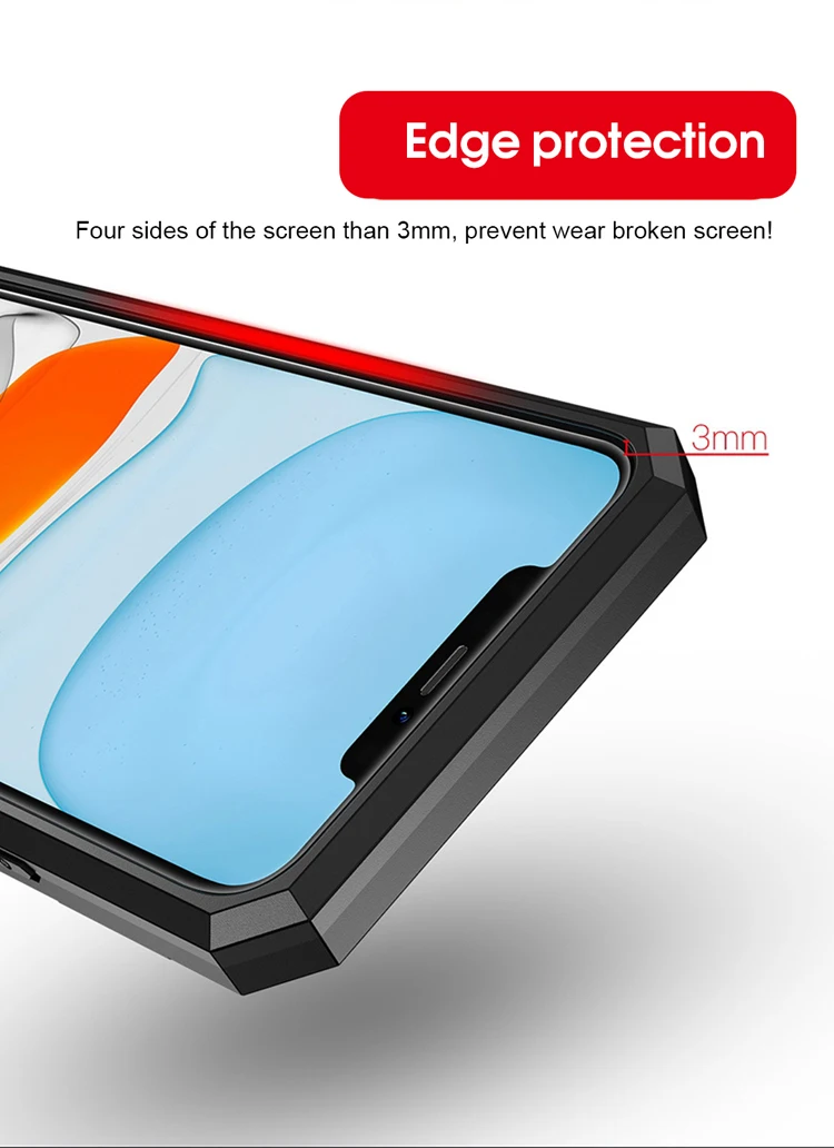 OTAO Flexible Shockproof Holder For Phone Case Cover For iPhone 11 Pro Max 7 XR XS MAX X 8 7 6 6s Plus Coque For iPhone 11Stand