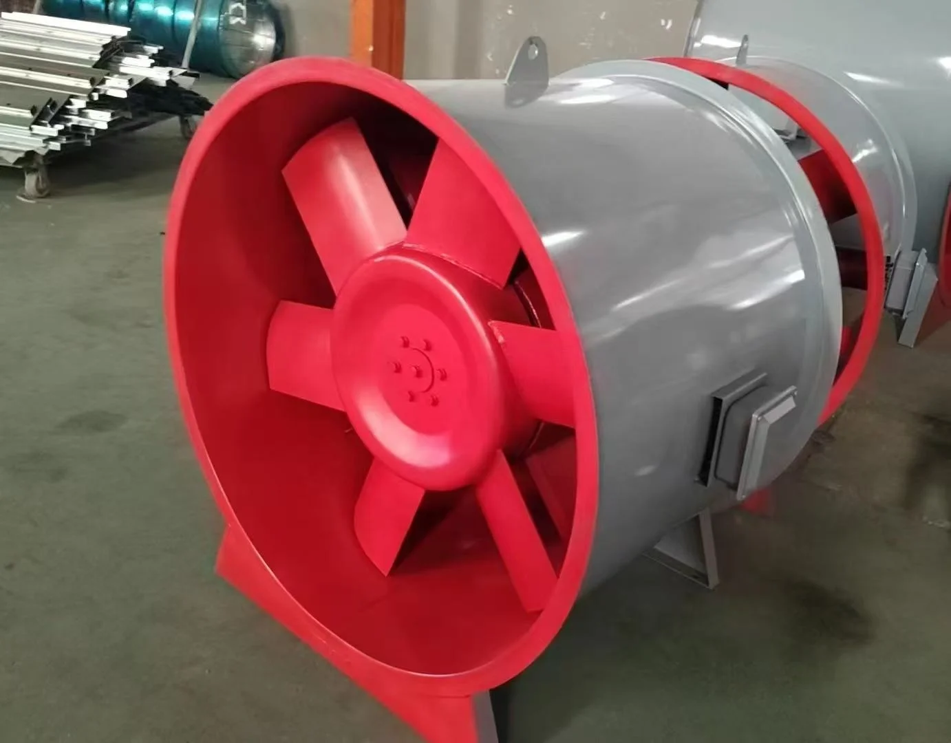 Certified High-temperature Axial Fan, ATEX, 16inch - detail 4