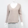 Italian Pink Good Looking Pullover Plain Women Pink Sweater New
