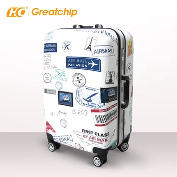 custom printed luggage