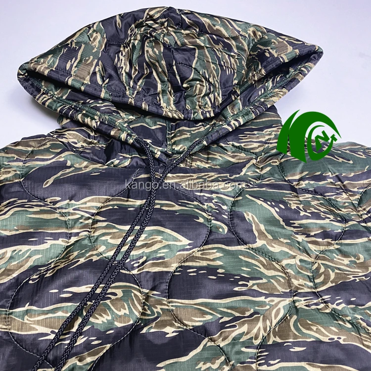 New Arrival Ready Tiger Stripe Camo Hoodie Hot Sale Woobie Hoodie In