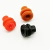 Rubber sealing gasket plug for waterproof housing of automobile connector DJ90112-1.5 Brick red black red