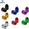Car Aluminum Bullet unique design Tire Rim Valve Caps Wheel tire valve Stems Caps