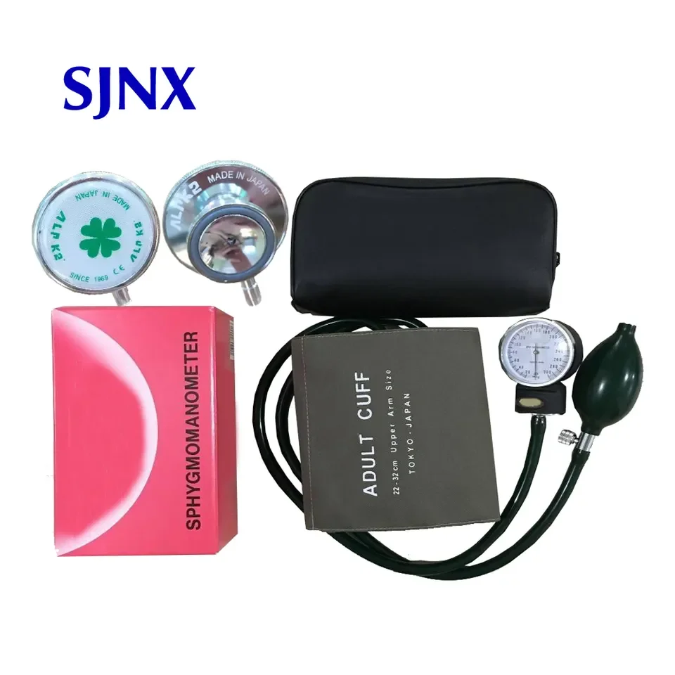 Palm Type Whole Set Manual Aneroid Blood Pressure Monitor Medical